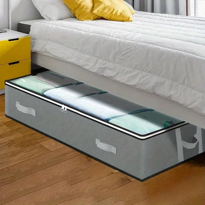 1pc/2pcs/3pcs Dustproof Under Bed Storage Box