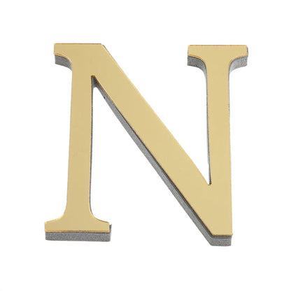 3D Mirror 26 Alphabet Letters Wall Stickers
