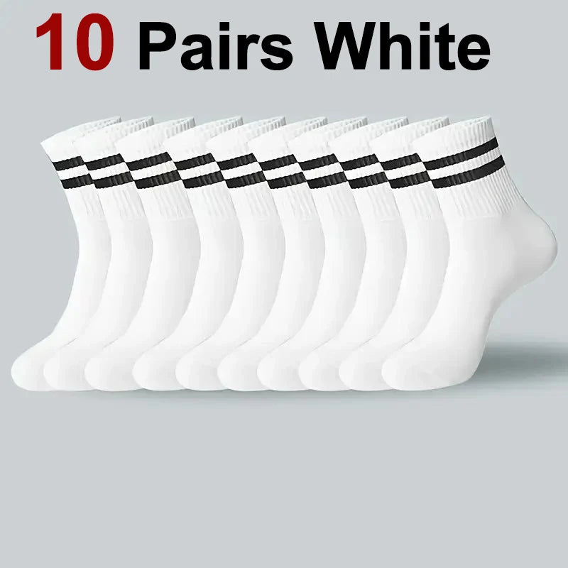 5/10/20 Pairs Round Neck Socks
