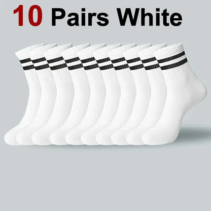 5/10/20 Pairs Round Neck Socks