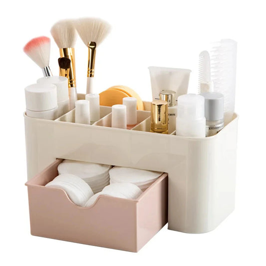 Nail Storage Box Plastic Desktop Drawer