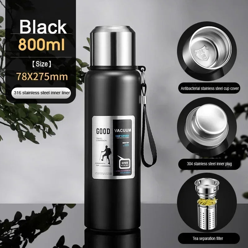 Cold Thermal Thermos Tumbler Stainless Steel Bottle