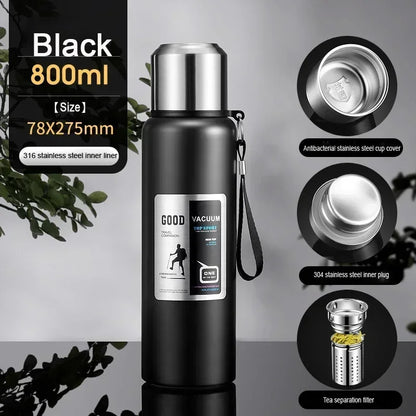 Cold Thermal Thermos Tumbler Stainless Steel Bottle