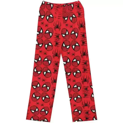 Hello Kitty Spider-Man Cotton Loose Pajama Pants