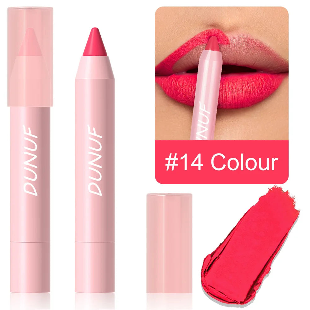 Waterproof Sexy Red Matte Contour Tint Lipstick