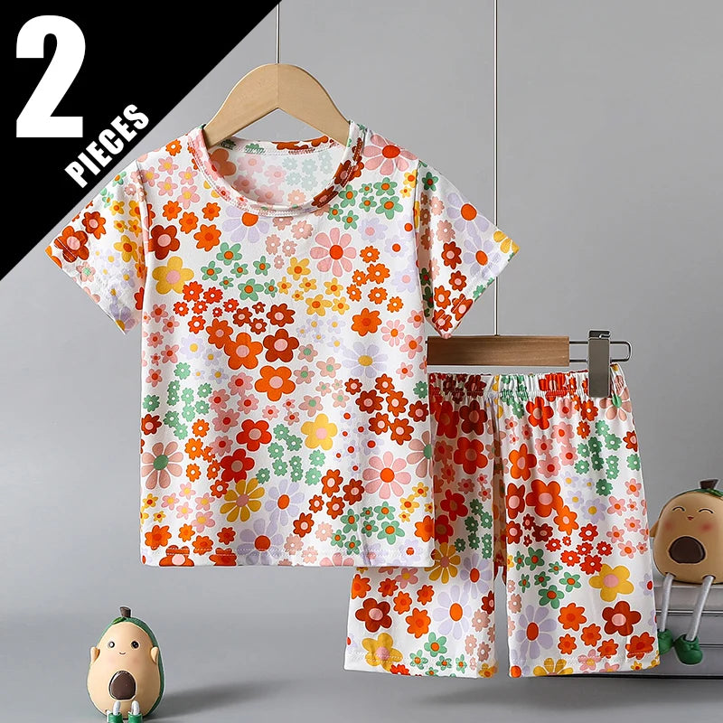 Children's Cute Cartoon Print Set