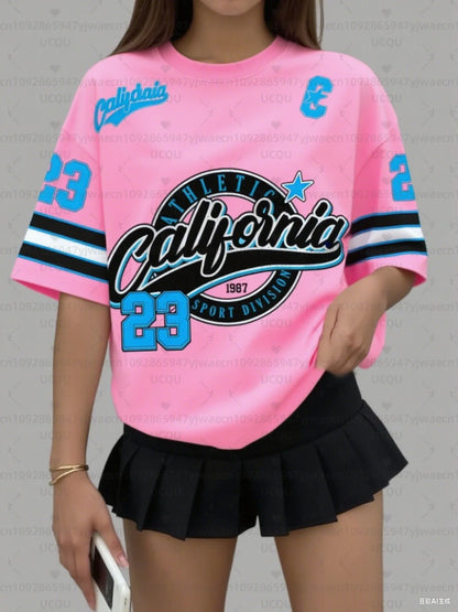 Sports Jersey California Short Sleeve T-Shirt