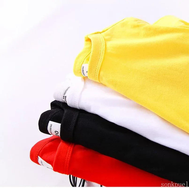Autumn Spring Cotton T-shirt Tees Long Sleeve White Shirt Kids Tops