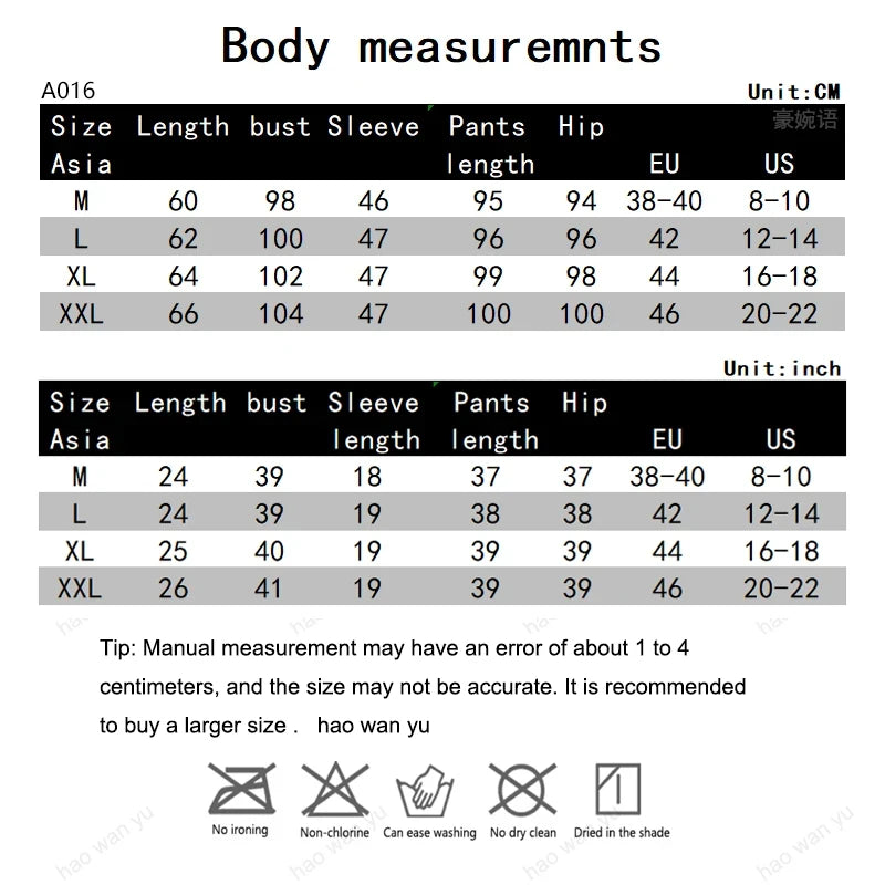 Thickened Warm Large Size Padded Fall Pajamas Set