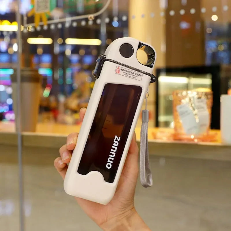 350ml Plastic Water Bottle Leak-proof Sports Bottle