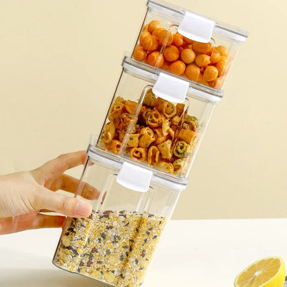 Sealed Jars For Kitchen Storage Box Set