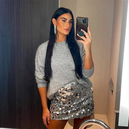 Mini Luxury High Waist Skirts rt