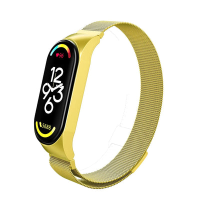 Strap for Xiaomi Mi Band 6 5 4 3 Metal Milanese Bracelet