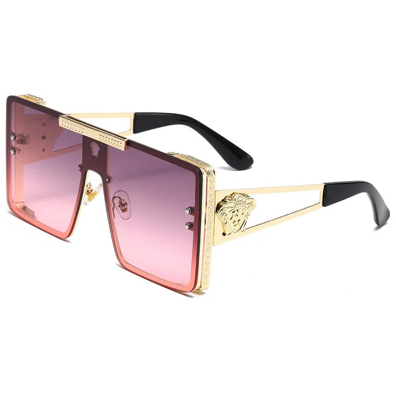 Oversized cool street style Sunglasses