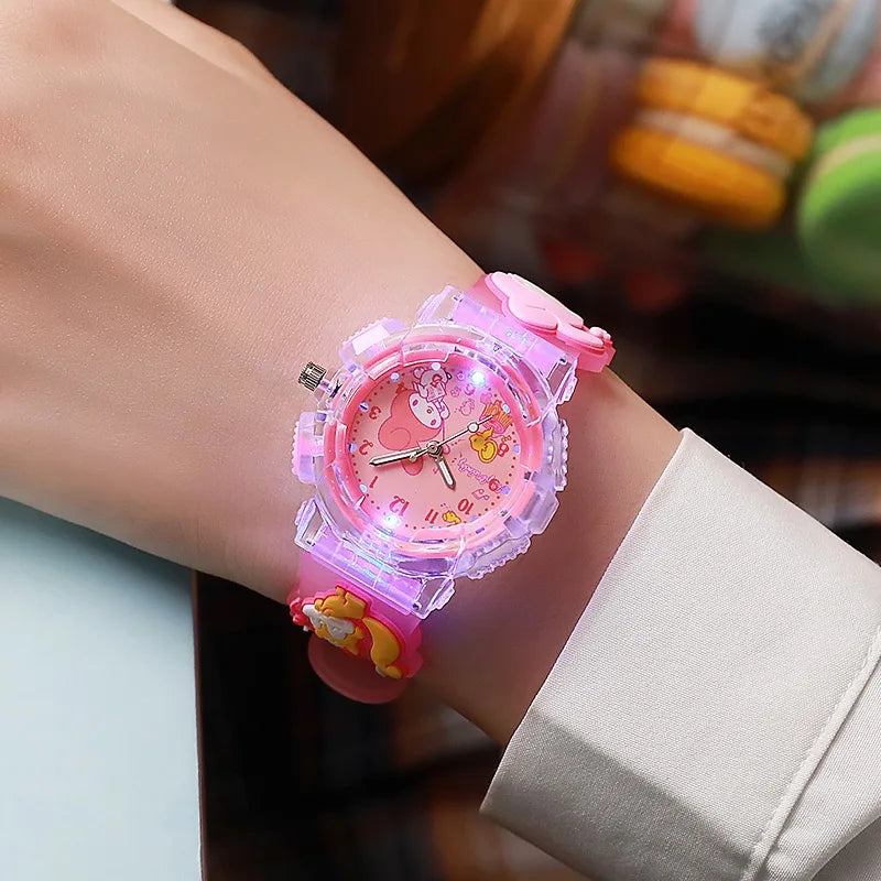 3D Pattern Child Wrist luminous watch