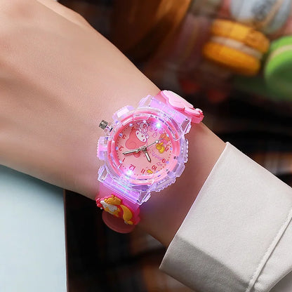 3D Pattern Child Wrist luminous watch