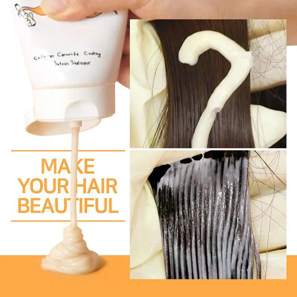 CER-100 Hair Care Protein Conditioner Protein Coating Repair Damaged Keratin Hair Conditioner