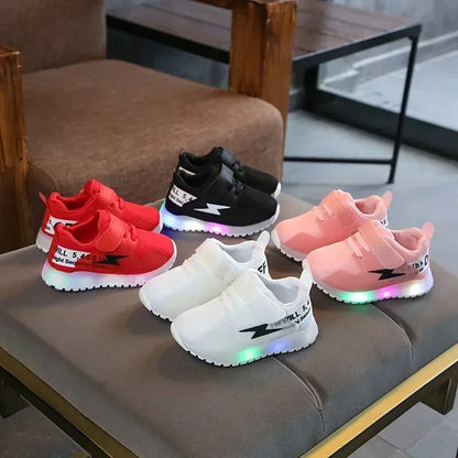 LED Glowing Toddler Light Up Luminous Sneakers