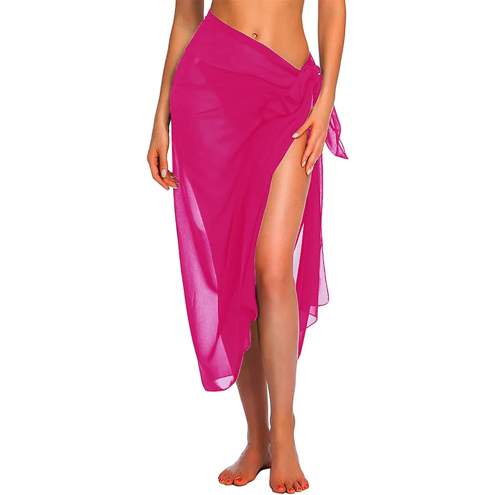 Sarong Swimsuit Coverups Bikini Short Skirt