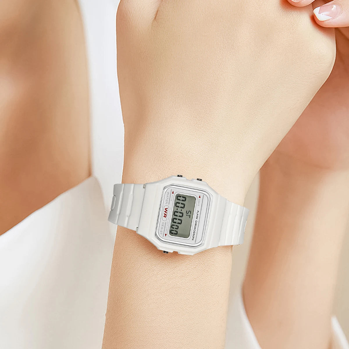 ساعة إلكترونية رقمية LED