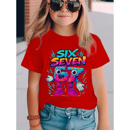 3D Printed Cute Short Sleeved Shirt