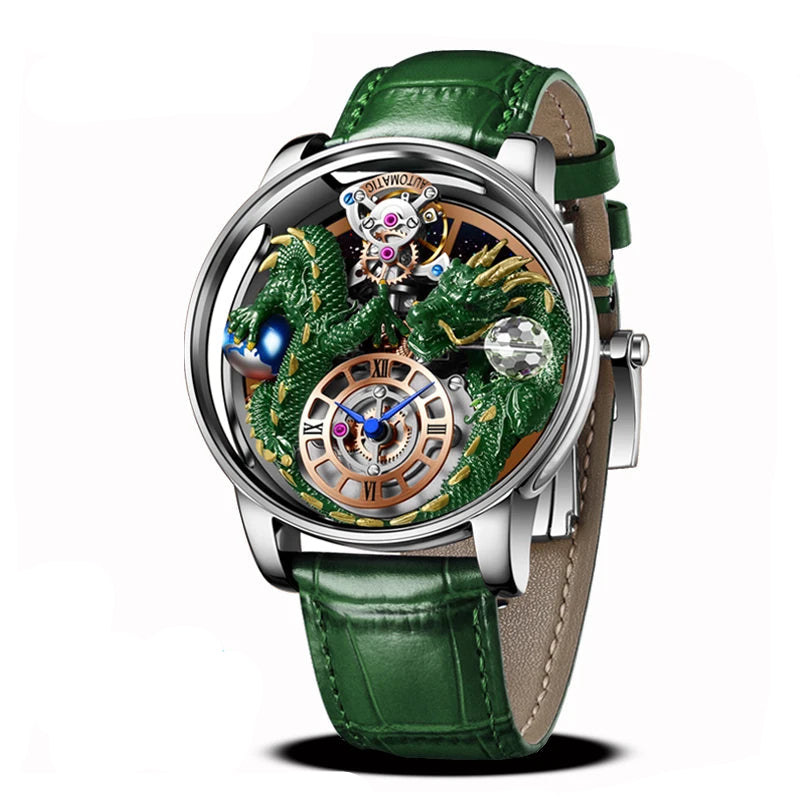 Diamond Tourbillion Top Brand Luxury Astronomia Quartz waterproof Watch