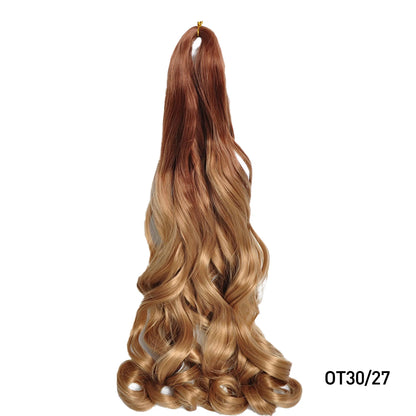 French Curls Braiding Hair 24Inch Hair Extensions
