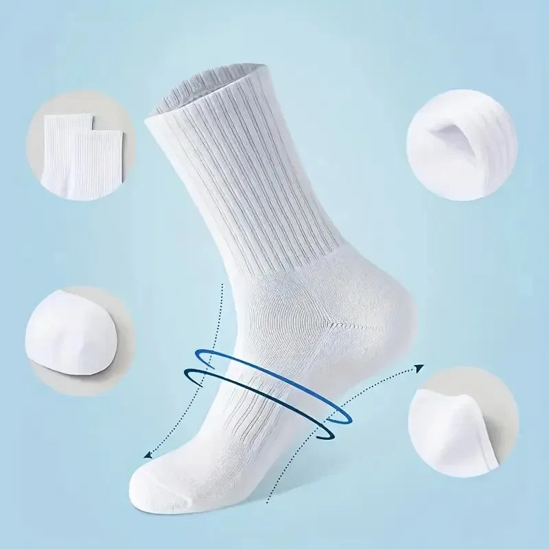 5/10/20 Pairs Round Neck Socks