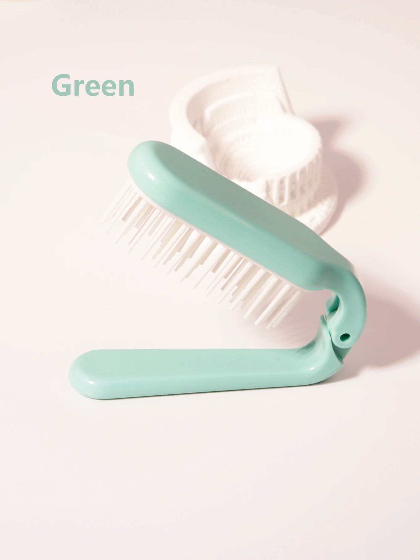 Foldable portable hair comb head hair wigs