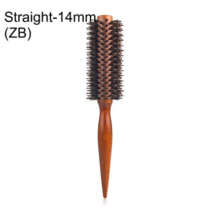 Wood Handle Round Rolling Brush