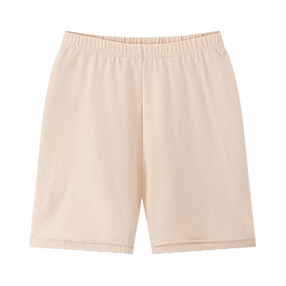 6/1 Pack Girls Solid Candy Safety Boxer