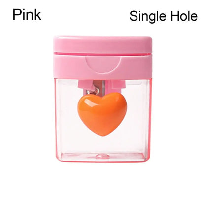 Cartoon Pencil Sharpener Single/Double Hole