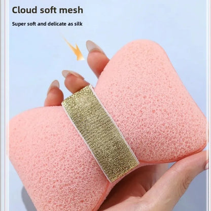 Soap Saver Bag Bath Sponge Shower Loofah Exfoliating Body Scrubber for Skin Cleaning