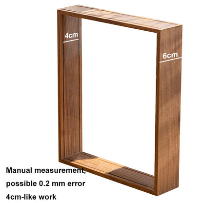 4cm Deep Transparent Shadow Box Frames