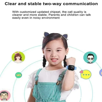 5G GPS Children Camera SOS Call Waterproof SIM Card Smart Watch