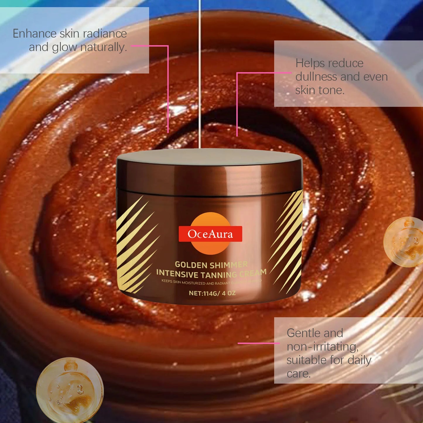 Carrot Natural Self Tan Lotion Body Tanning Cream