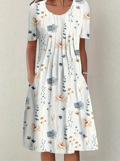 Elegant Loose Casual Dress