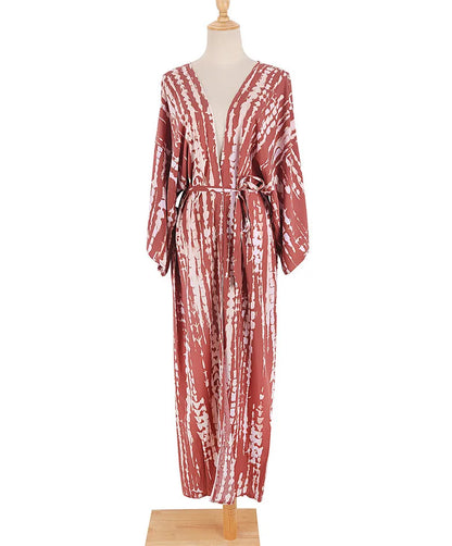 Long Kimono Swimsuit Cover up Outfits Bathing Suit