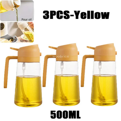 2in1 Spray Oil Dispenser Oil Sprayer
