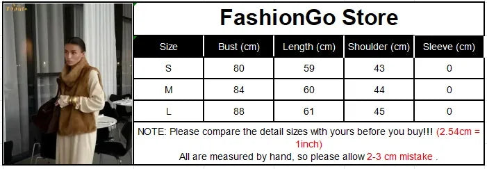 Brown Faux Fur Thicken Long Sleeve Jacket