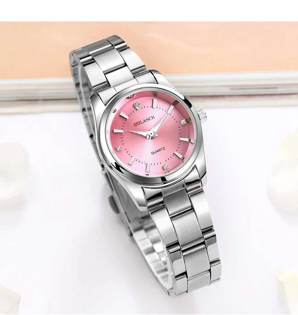 DANA Stainless Steel Rhinestone Watches