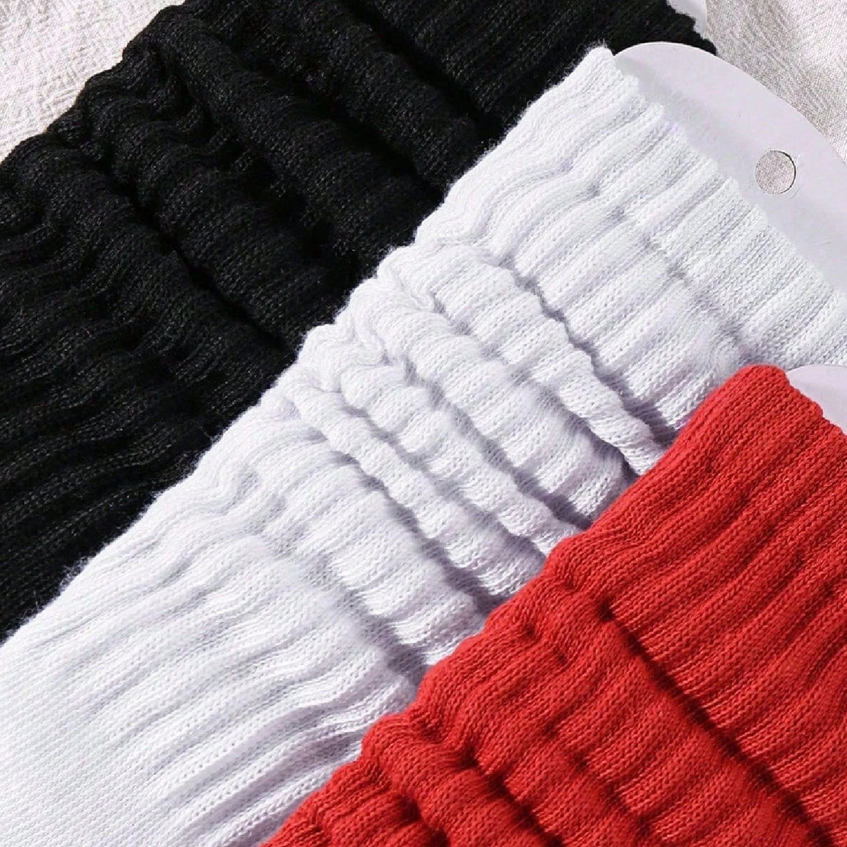 3/6 pairs Fall Winter Slouch Knit Slouchy Scrunch Socks