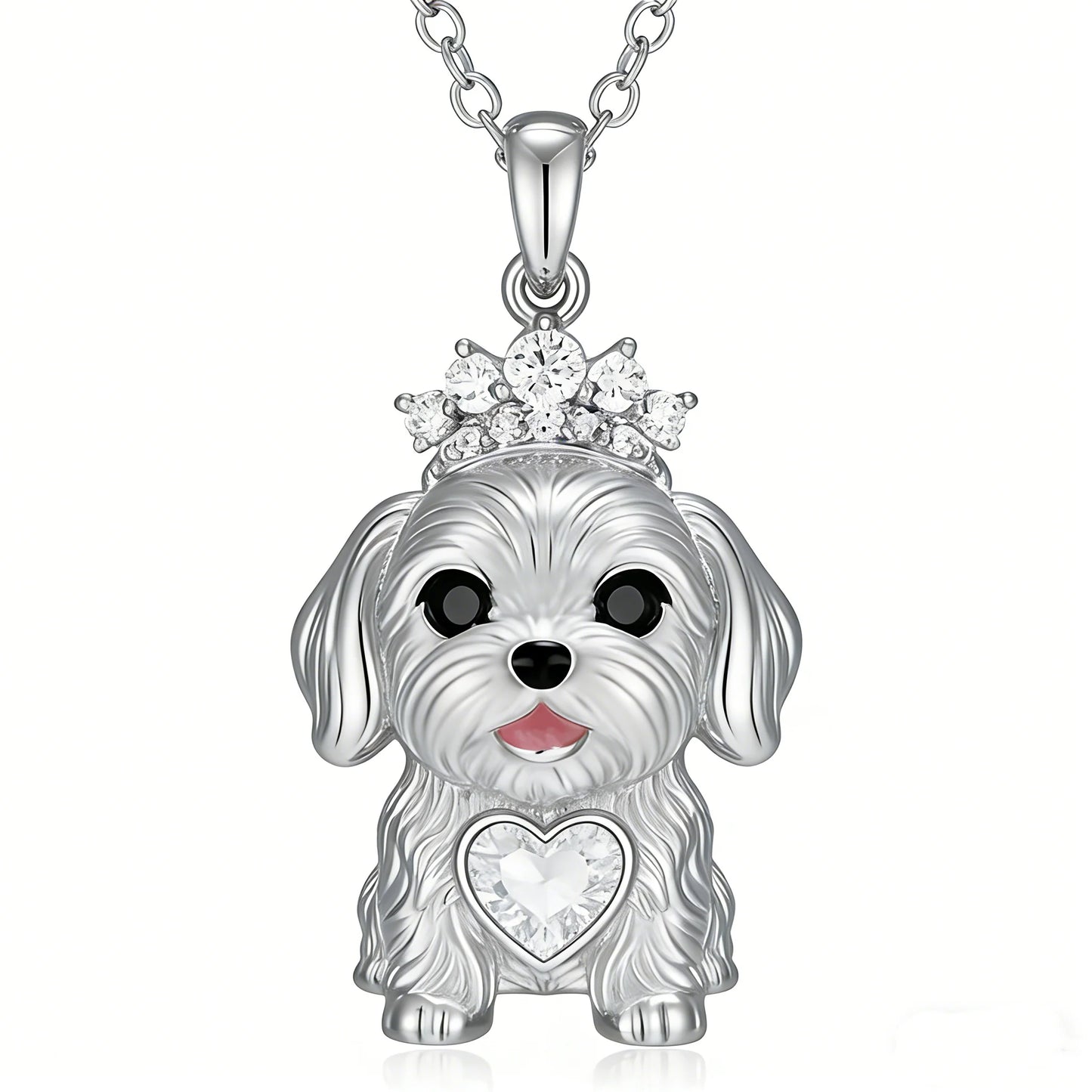 Exquisite Cute Beagle Pendant Necklace Dog Lovers