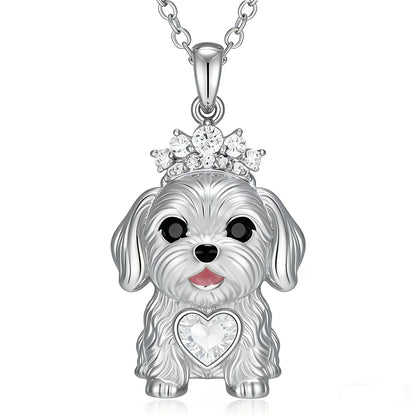 Exquisite Cute Beagle Pendant Necklace Dog Lovers