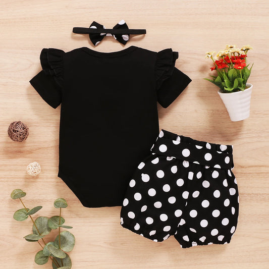 0-18Months Infants Short Sleeve Toddler Set