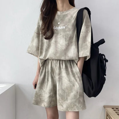 T-Shirt Shorts Suit Set