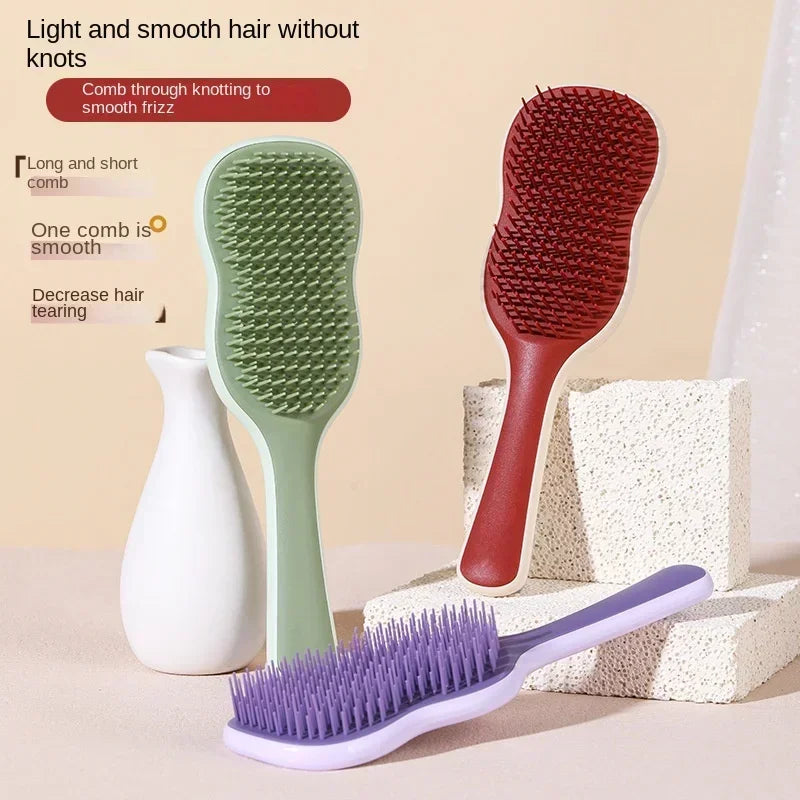 Air Cushion Comb Tangled Hair Comb Hair Brush Massage Anti-knot Reduce Hair Loss