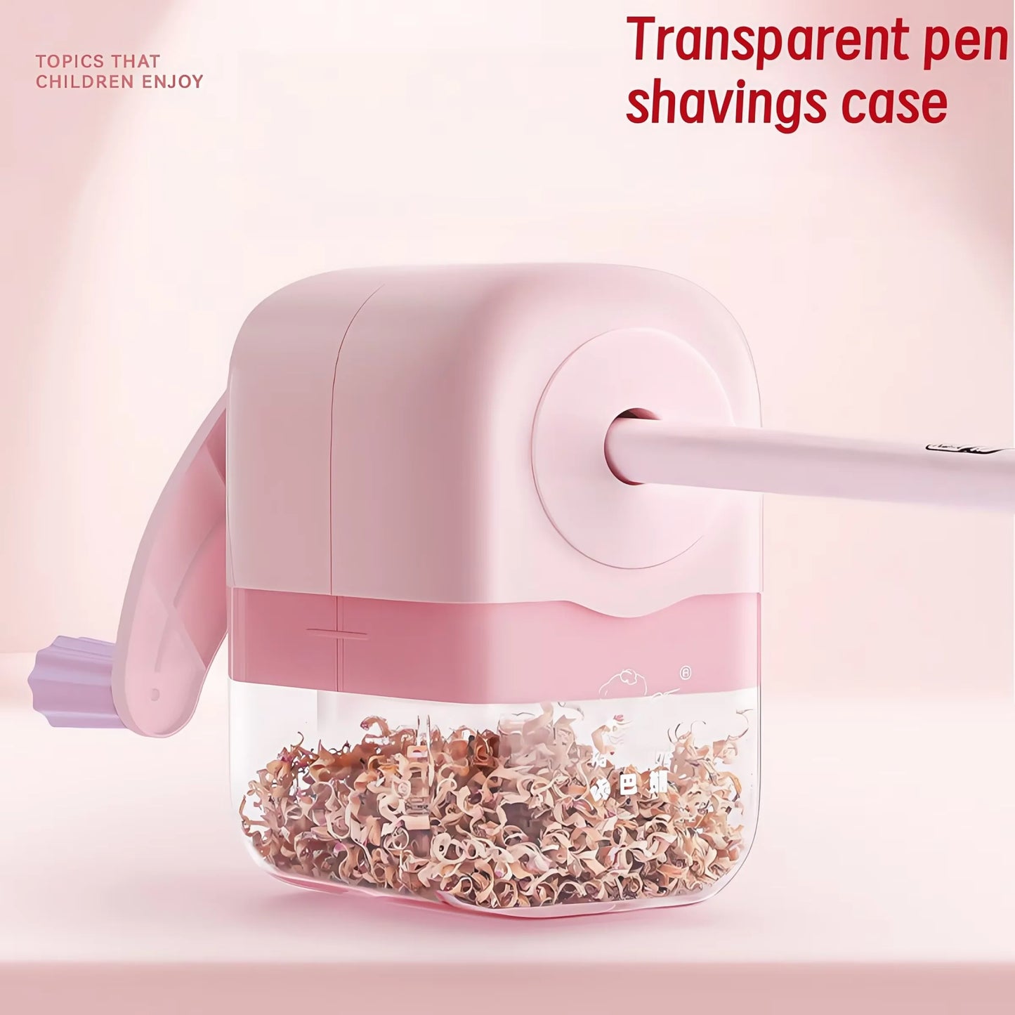 Manual 6-8mm Multi-function Automatic Pencil Sharpener School
