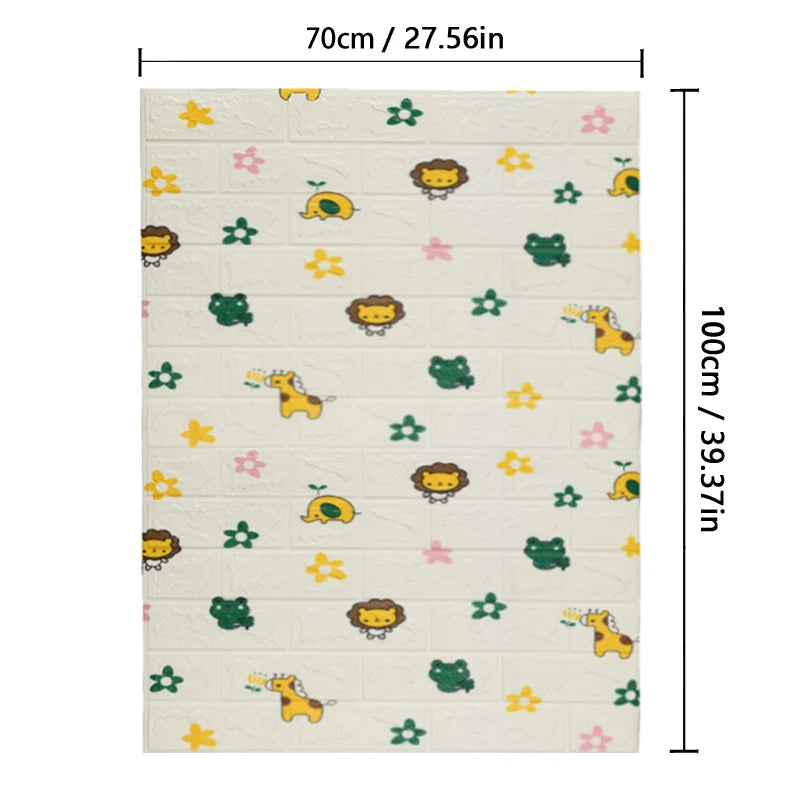 70cm High quality DIY 3D Wallpaper Moisture