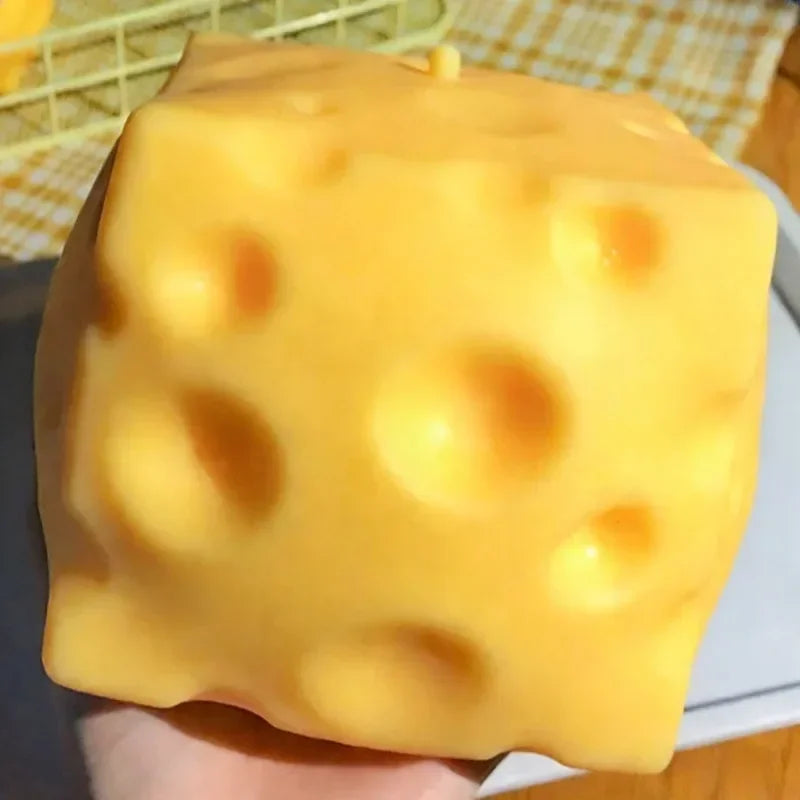 Squishy Square Cheese Squeeze Toys Slow Rebound Stress Relief